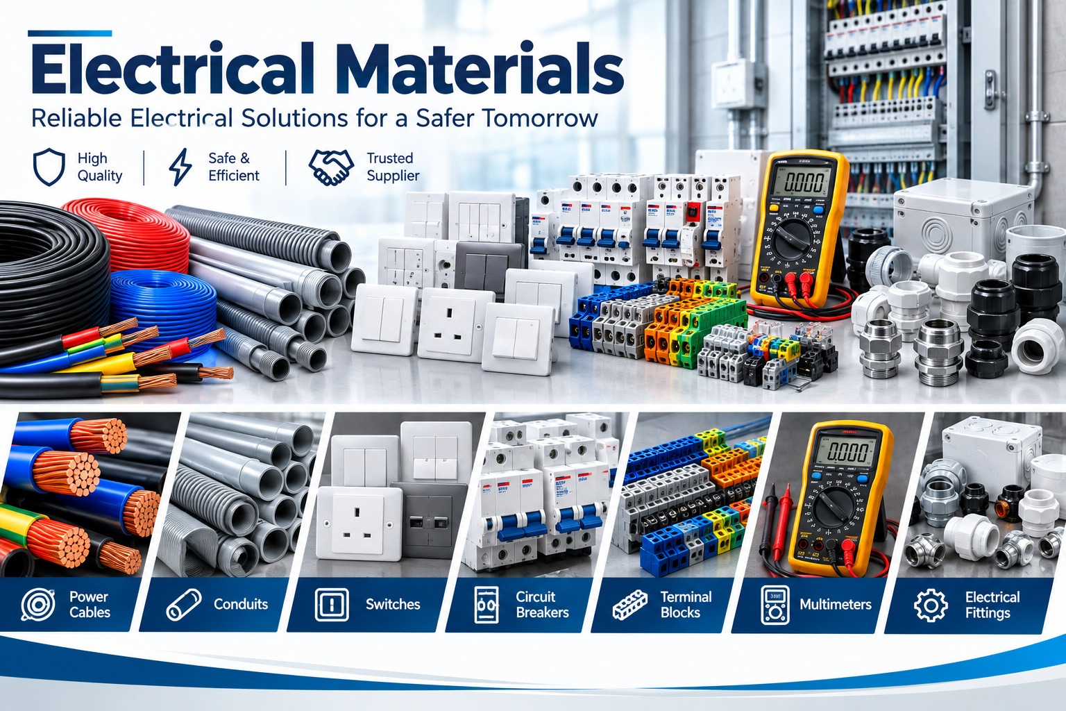 Massive Electrical Materials & Wiring Kit