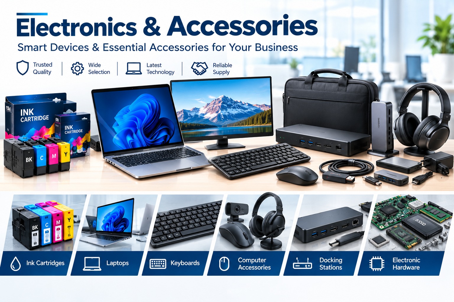 Massive Electronics & Computer Accessories Array