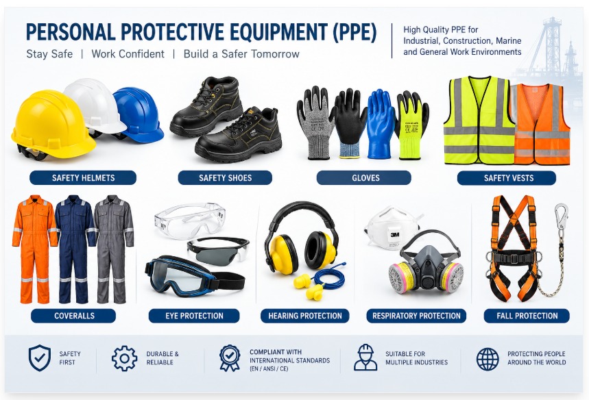 Massive Complete Safety PPE Gear Equipment Kit