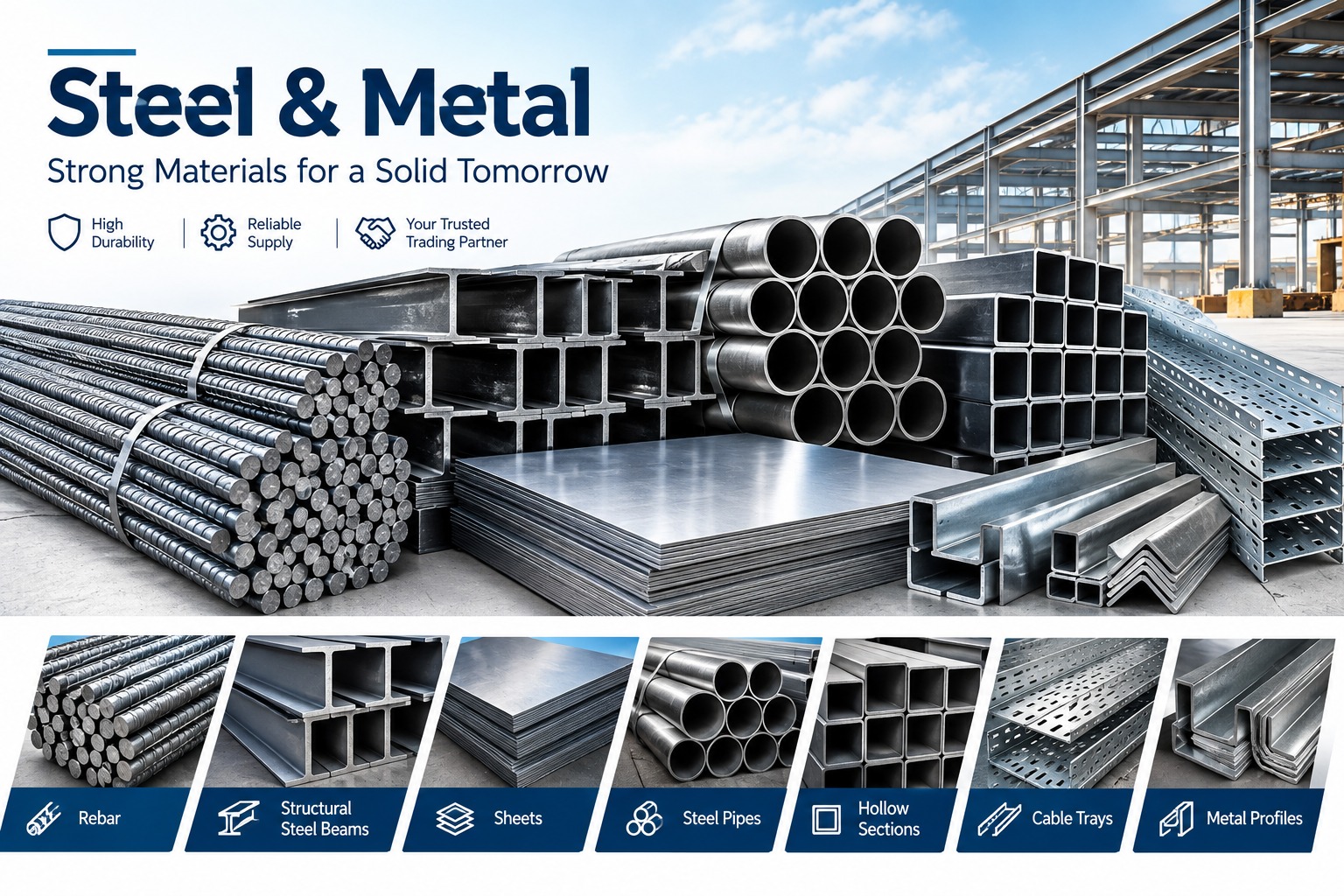 Massive Steel & Metal Products Stock